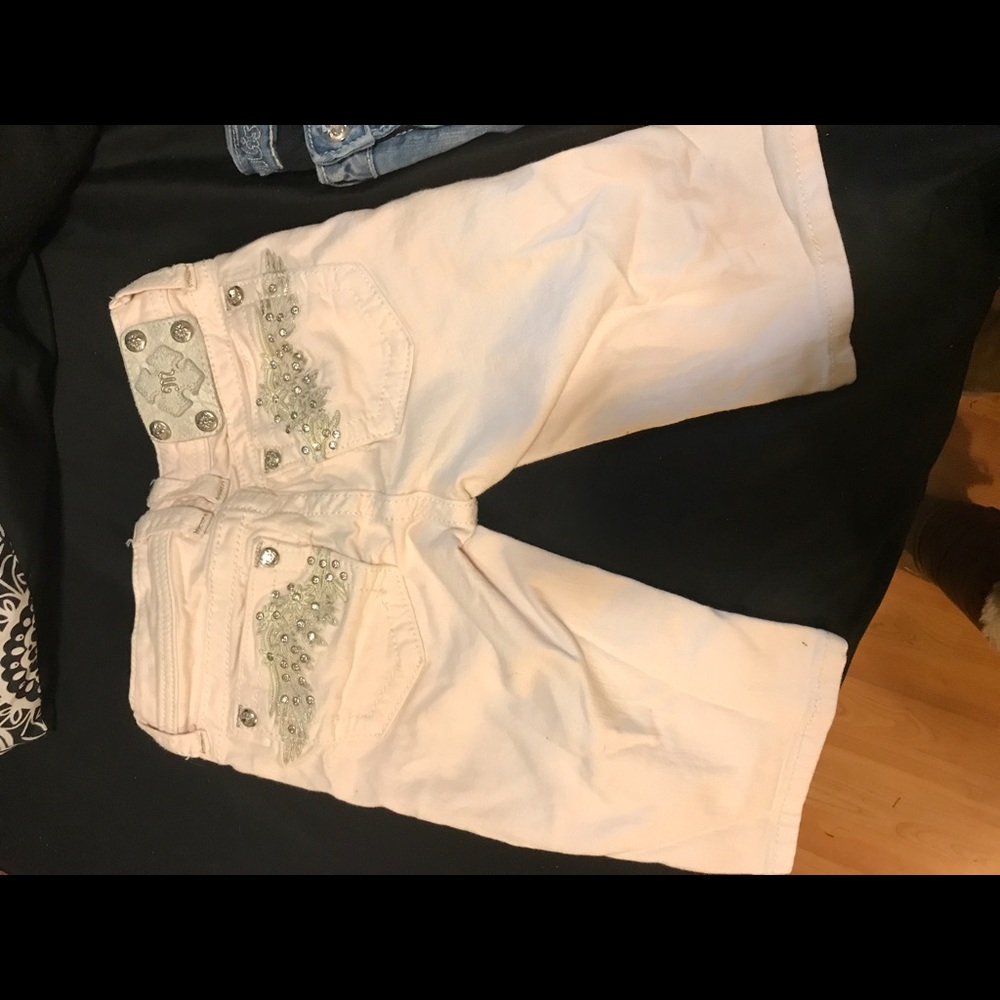 Girls Miss Me Bermuda Jeans Size 10