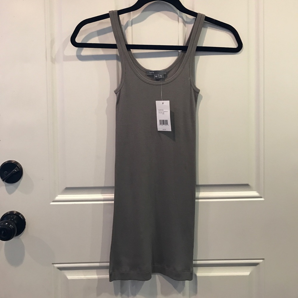 Vince women's  rib tank NEW!