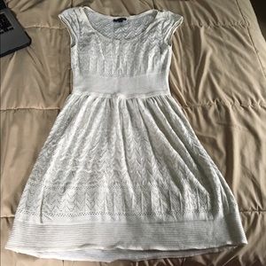 American Eagle Sweater Dress with Lace Detail