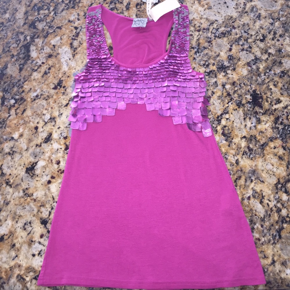 LYLA MAGENTA TANK TOP