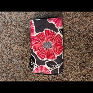 NWT Vera Bradley Accordion Wallet - Cherry Blossom