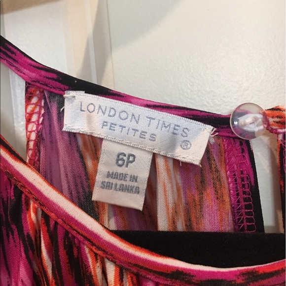 London Times maxi dress 6p - Picture 3 of 4