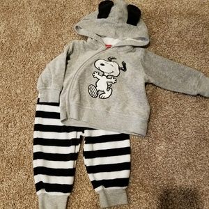 Velour Snoopy Outfit