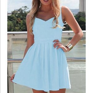 Sleeveless Sweetheart Neckline Pleated Mini Dress