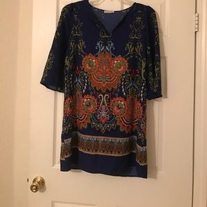 Original Piece quarter sleeve dress