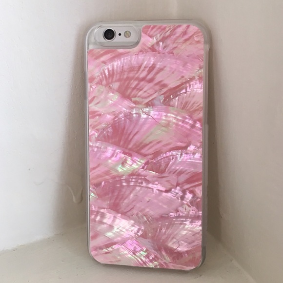 Rose Gold Pink Abalone shell iPhone 6/6S case NIB - Picture 4 of 5