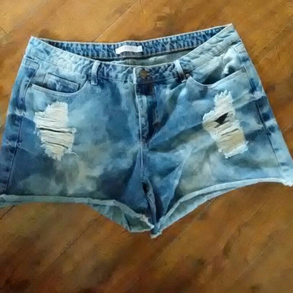 Stone washed, Factory distressed shirts size 35