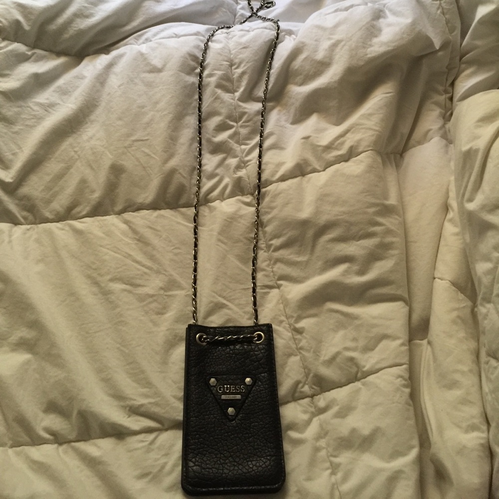 Guess cross body, phone and ID holder,