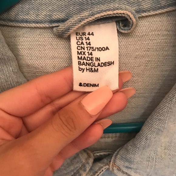 New. H&M denim jacket - Picture 3 of 3