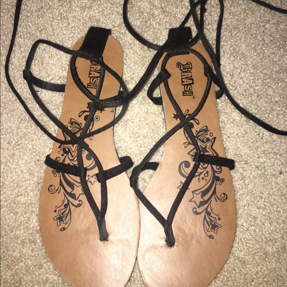 lace up sandals