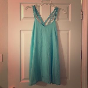 Turquoise dress