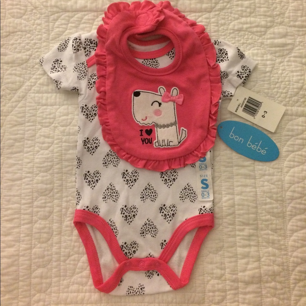 Infant Onesie with Bib