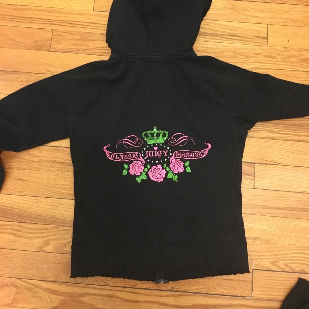 Juicy Couture (M) black tracksuit