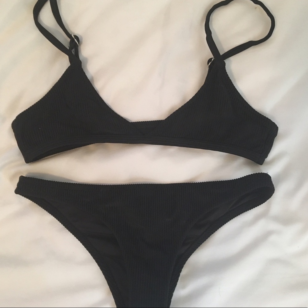 Black NASTYGAL Bikini Set XS/S