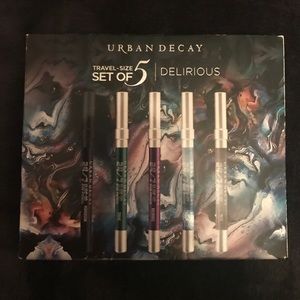 travel set of 5 24/7 glide on eye pencils