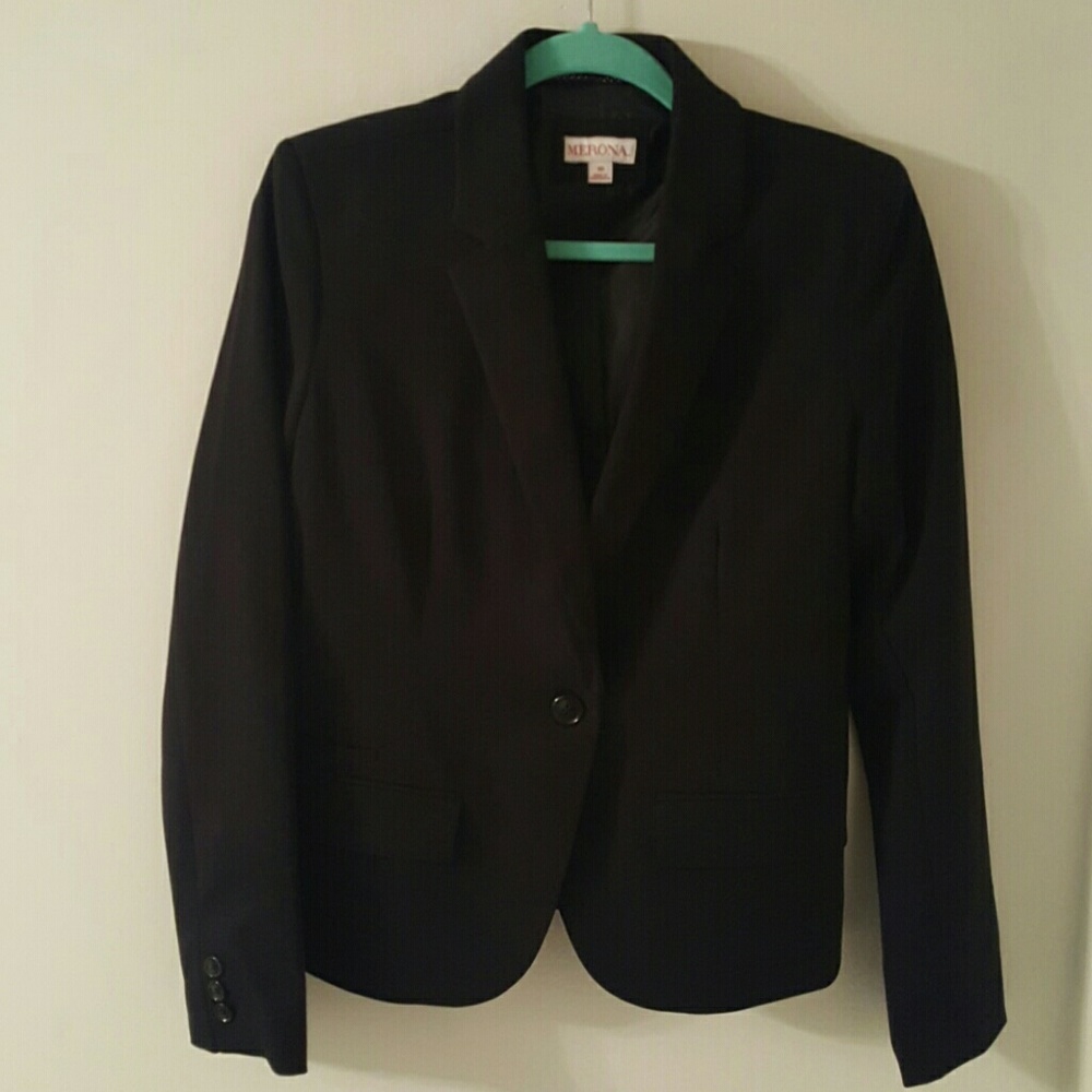 Black Suit Blazer