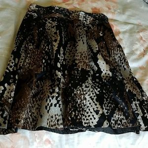 Day to evening circle skirt