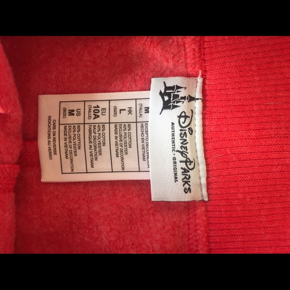 Disney brand Girls Red Sweatpants - Picture 2 of 2