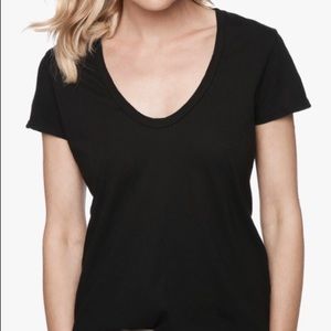 James Perse scoop neck pocket tee - NEW