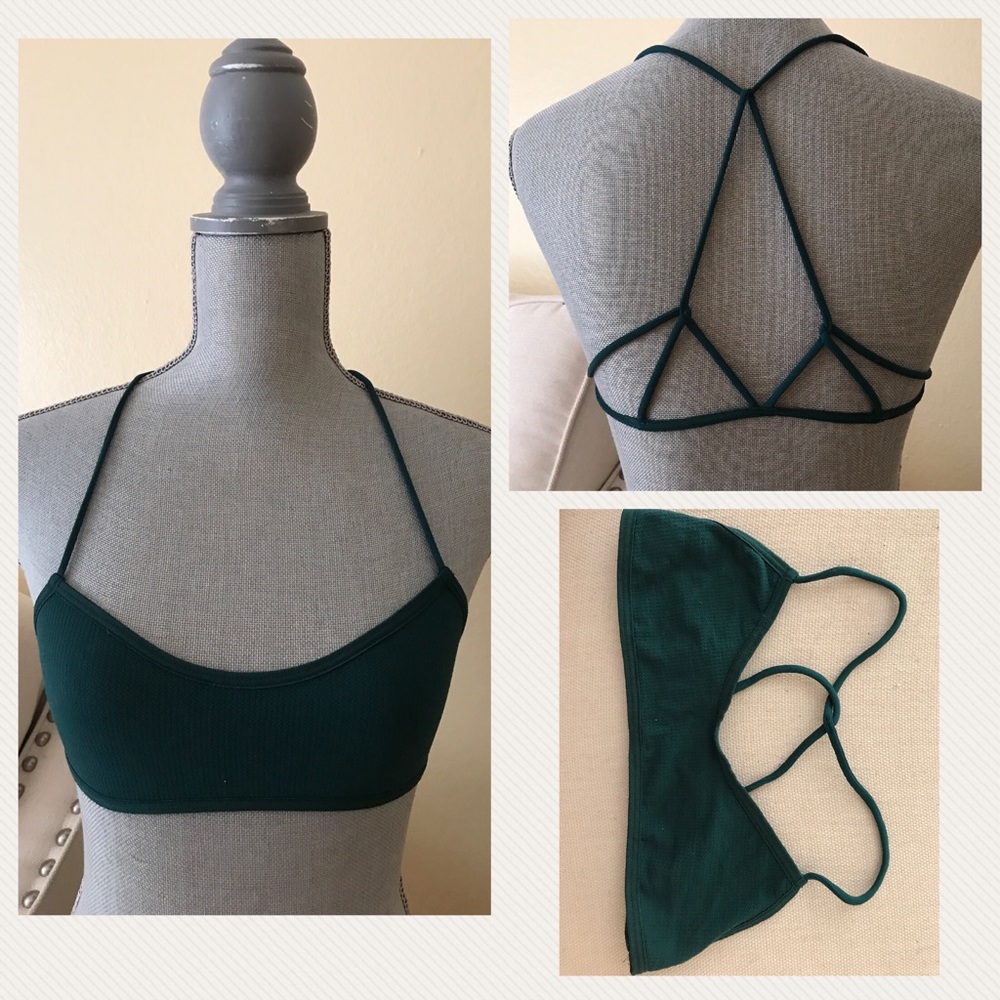 Free people bra top strappy