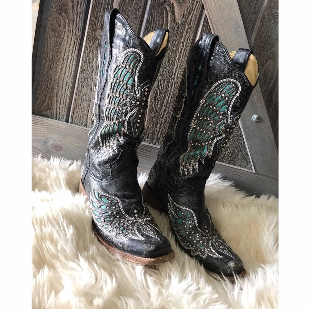 Corral cowboy boots.