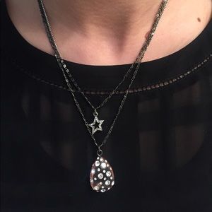 Betsey Johnson black necklace