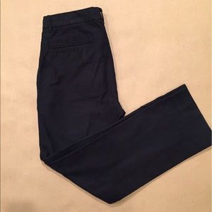 Club Monaco 100% Cotton Black Trousers