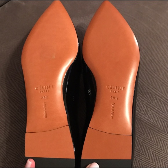 CELINE Black Pointy Loafer - Picture 2 of 5
