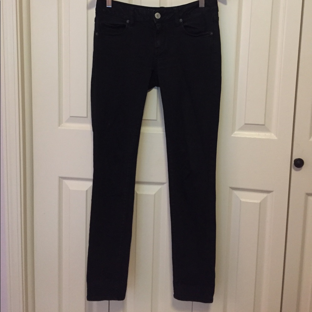 American Eagle Skinny Black Super Stretch Jean
