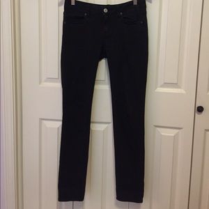 American Eagle Skinny Black Super Stretch Jean