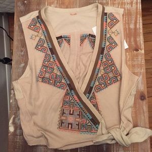 Free People wrap top