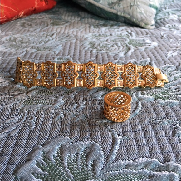 Lia Sophia Jewelry - Lia Sophia bracelet & ring Sz 5 Lia Sophia Jewelry - Lia Sophia bracelet & ring Sz 5