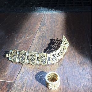 Lia Sophia Jewelry - Lia Sophia bracelet & ring Sz 5 Lia Sophia Jewelry - Lia Sophia bracelet & ring Sz 5