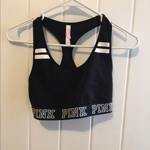 Small S Black Victoria's Secret PINK Sports Bra
