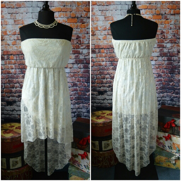 Rue21 Dresses & Skirts - Asymetrical Lace Dress