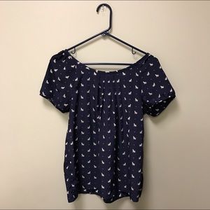 Old Navy cat blouse