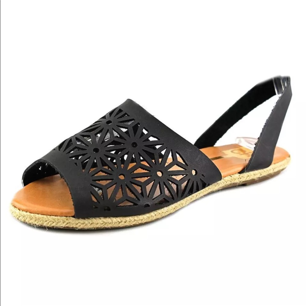 Black Slingback Sandal