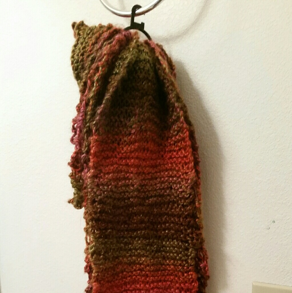Rainbow scarf
