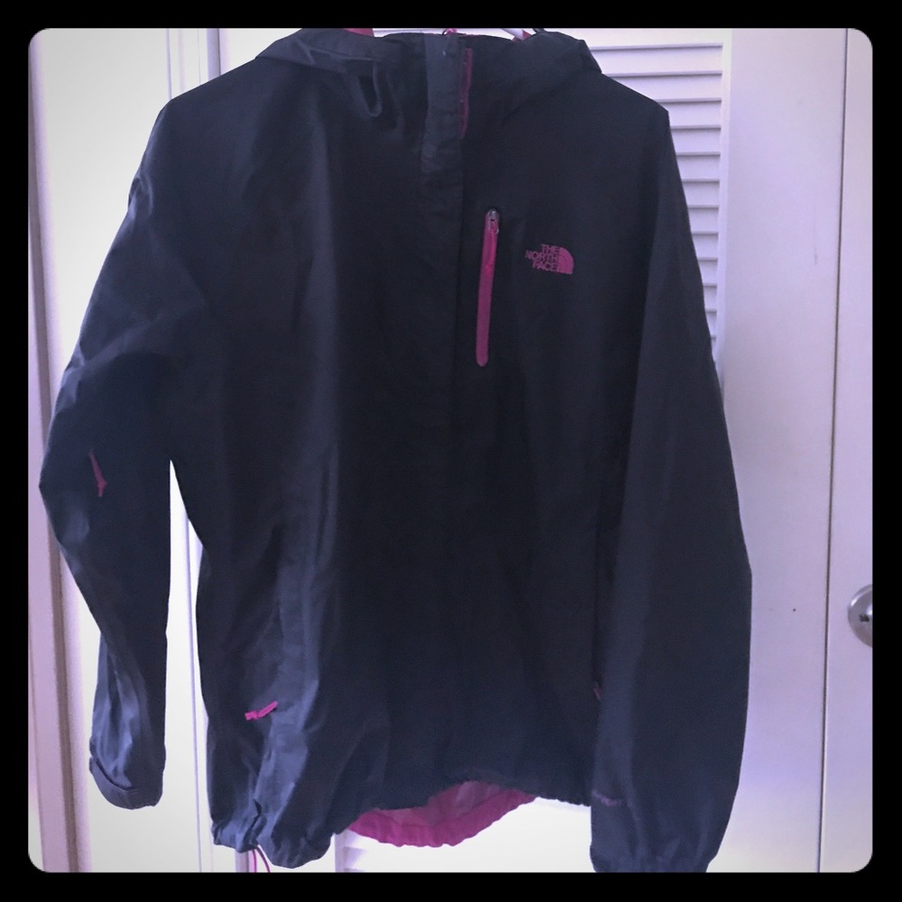 The North Face rain jacket
