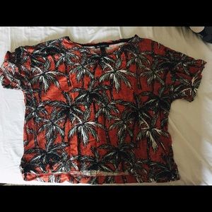 Mango tshirt with palms