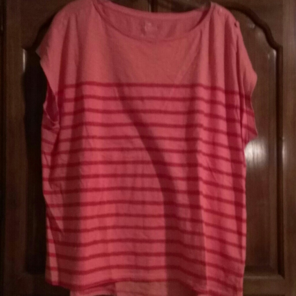 Cotton sleeveless stripped top