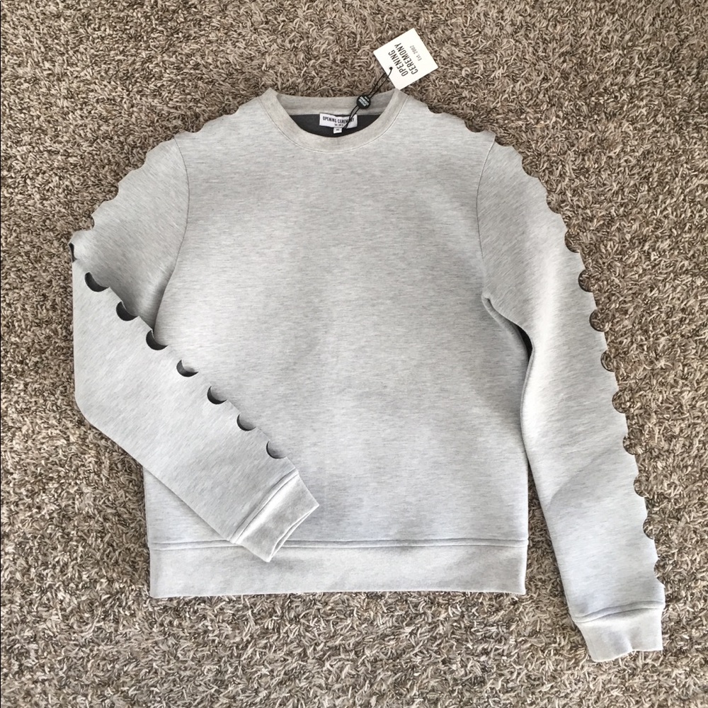 Opening Ceremony Cutout Sweatshirt
