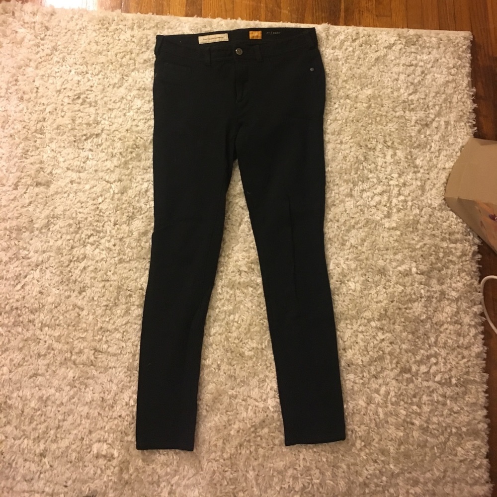 Black Anthropologie Jeggings Size 28