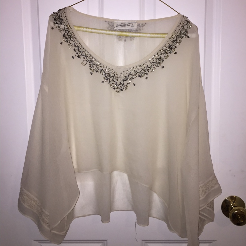 Abocrombie & Fitch Beaded shirt