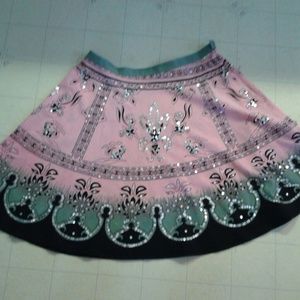 Gypsy inspired cotton skirt