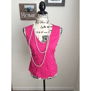 🔴 5 for $25 🔴 EUC Pink Tank Top With Tie