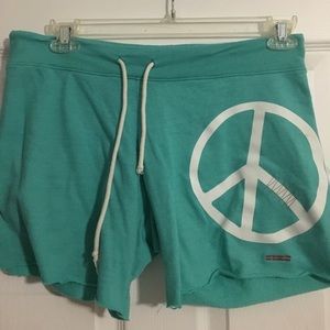 Authentic Peace Love World Shorts