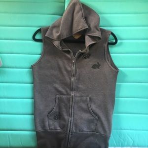 Primp Hooded Sweatshirt Vest