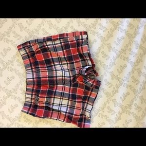 Baby Boy Plaid Shorts