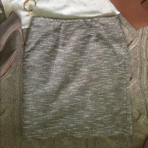 Calvin Klein Tweed Pencil Skirt